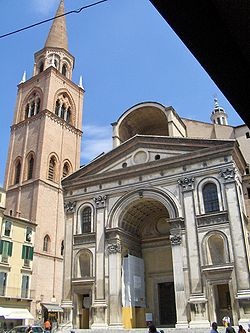 Photo:  Sant'Andrea, Mantua 1500, built by Leon Battista Albert 2i